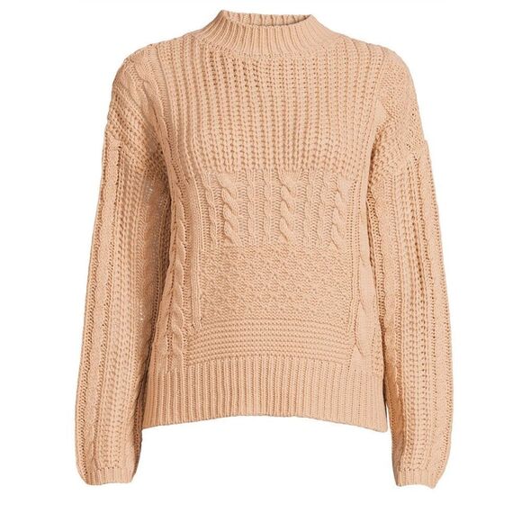 Time And Tru Mock Neck Knit Sweater Size XL - Picture 1 of 8